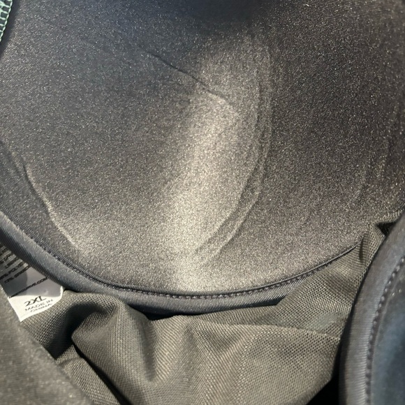 MEET CURVE Sz 2XL One Piece Bathing Suit Padded Cups Mesh Colour Block NEW - Picture 8 of 10